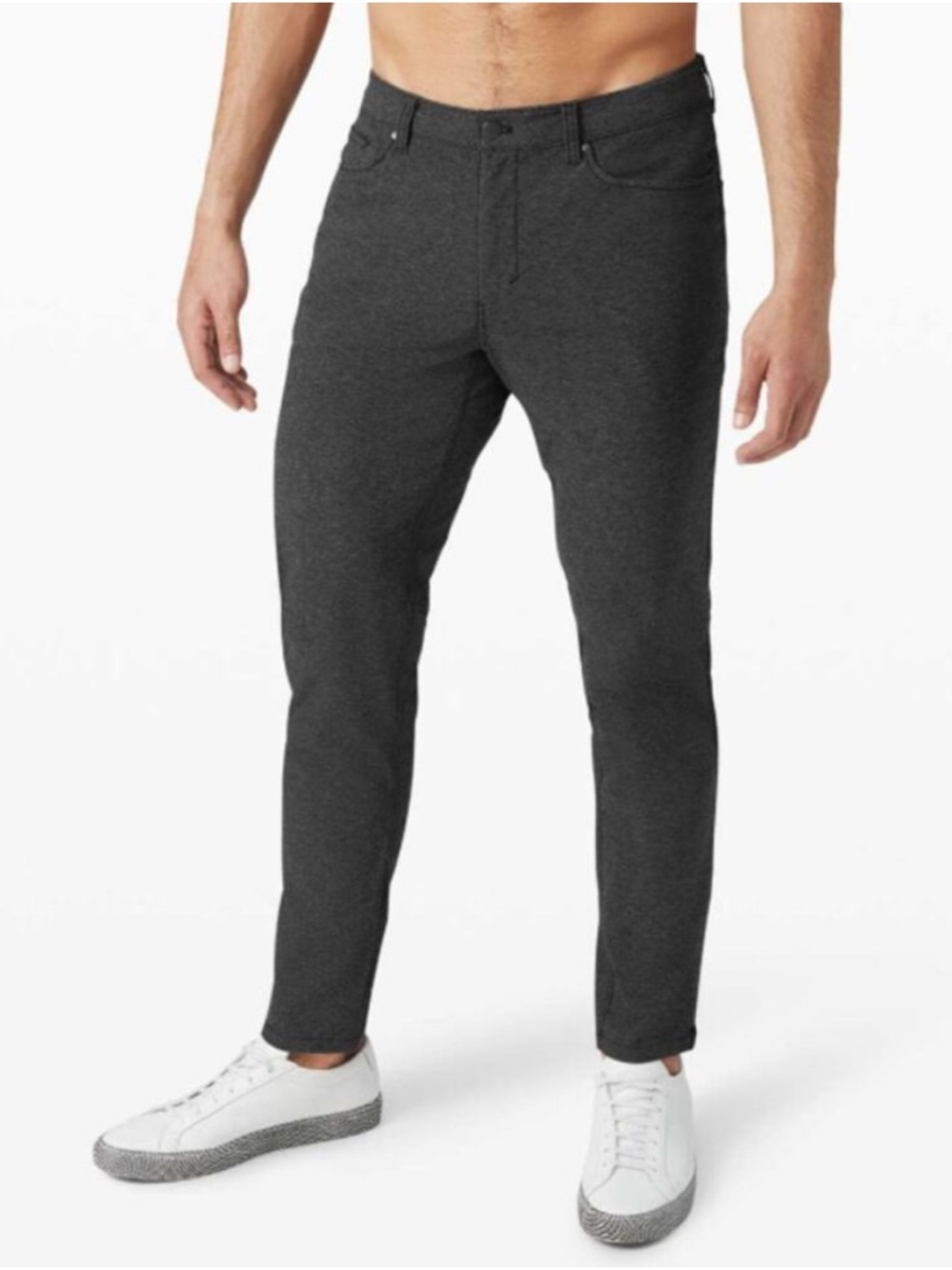 Lululemon ABC Heather Gray 5 Pocket Pants